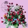 50 Rosas y 3 Orquídeas 50 Rosas y 3 Orquídeas