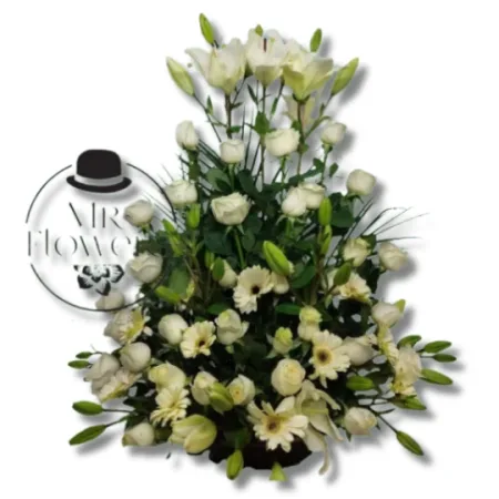 Arreglos Fúnebre Alto Blanco
