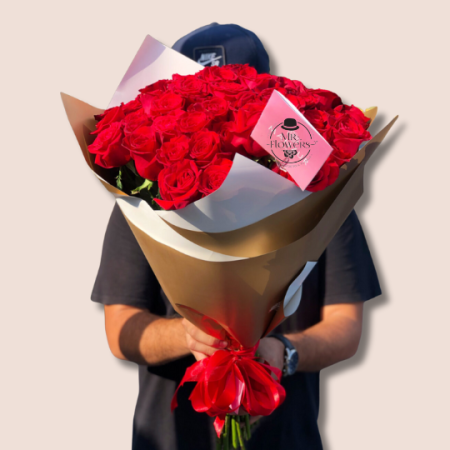 Ramo de 50 Rosas