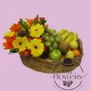 Arreglo Frutal con Gerberas Arreglo Frutal con Gerberas
