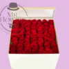 Caja con 50 Rosas Rojas Caja con 50 Rosas Rojas