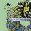 Corona Fúnebre con Hortensias