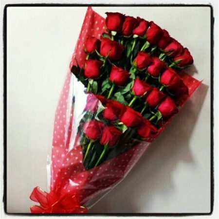 Ramo de 24 Rosas Rojas