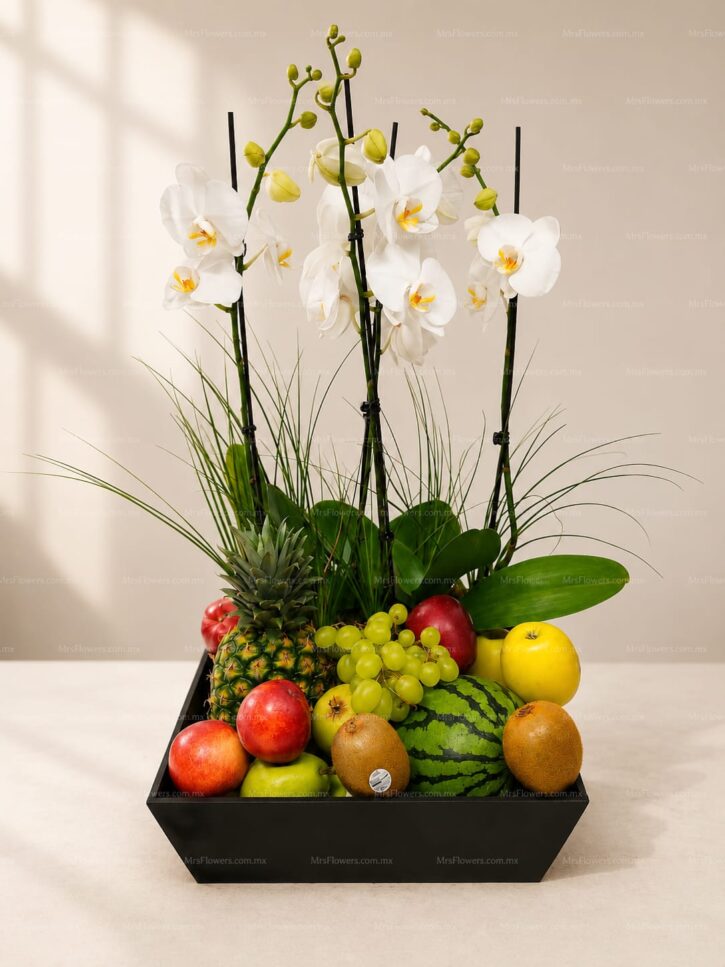 Frutal Deluxe con Orquideas Frutal Deluxe con Orquideas