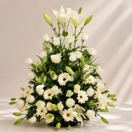 Arreglos Fúnebre Alto Blanco