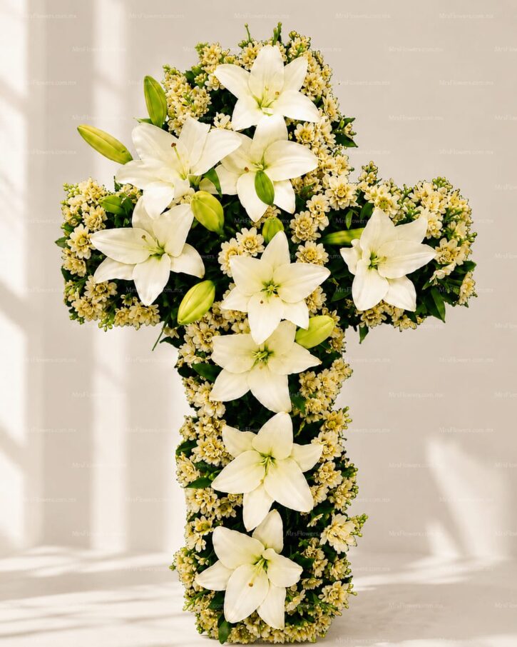 Cruz Fúnebre Mediana Elegante Cruz Fúnebre Mediana Elegante