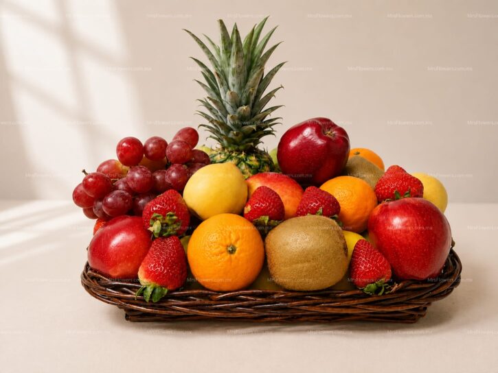 Canasta Frutal con Frutos Rojos Canasta Frutal con Frutos Rojos