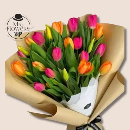 Ramo con 30 Tulipanes Mixtos