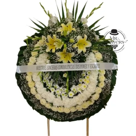 Corona Fúnebre Chica