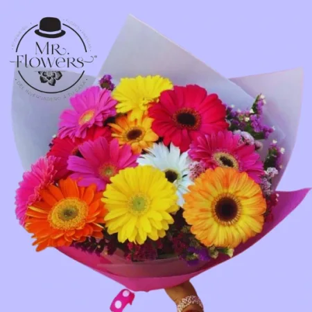 Ramo de 12 Gerberas