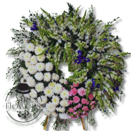 Corona Chica Tricolor Elegante