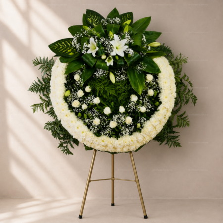 Corona Fúnebre Elegante