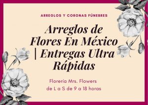 Arreglos de Flores En México Entregas Ultra Rápidas