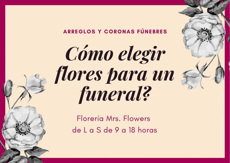 Cómo elegir flores para un funeral