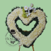 Corazón Fúnebre en tripié