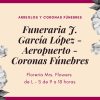 Funeraria J. García López - Aeropuerto - Coronas Fúnebres