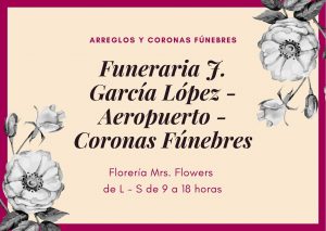Funeraria J. García López - Aeropuerto - Coronas Fúnebres