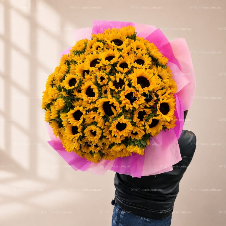 Ramo de 100 Girasoles