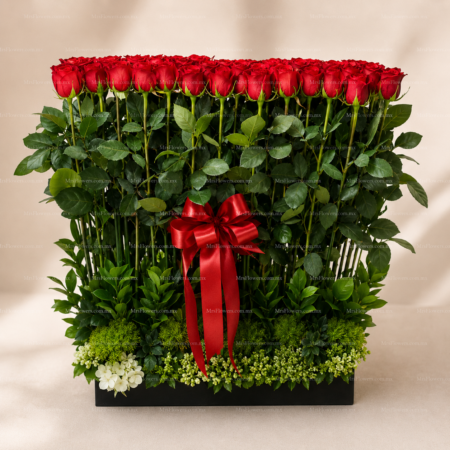 Sembrado con 100 Rosas Sembrado con 100 Rosas