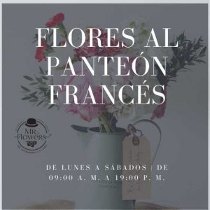 Flores al Panteón Francés