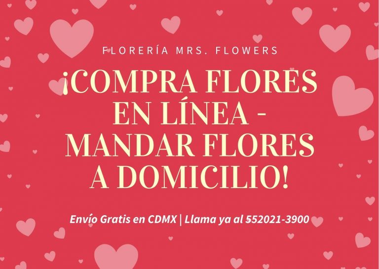 Compra flores en línea - Mandar flores a domicilio
