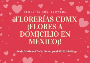 Florerías CDMX (Flores a domicilio en México)