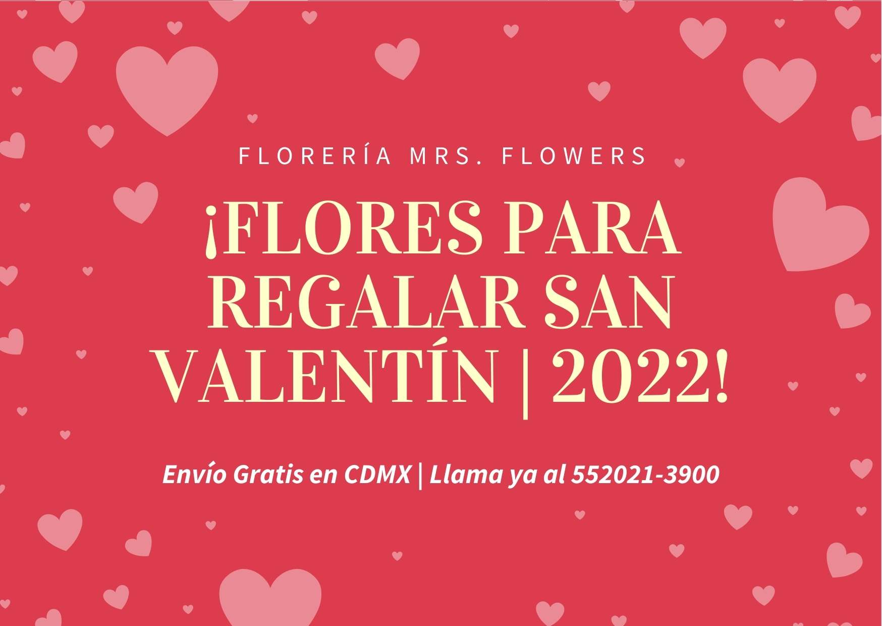Flores Para Regalar San Valentín | 2022