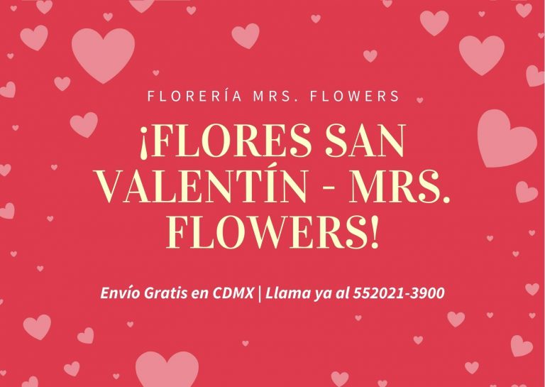Flores San Valentín - Mrs. Flowers