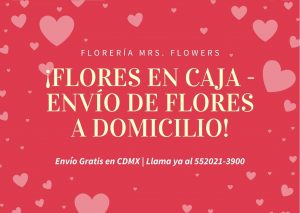 Flores en caja - Envío de flores a domicilio