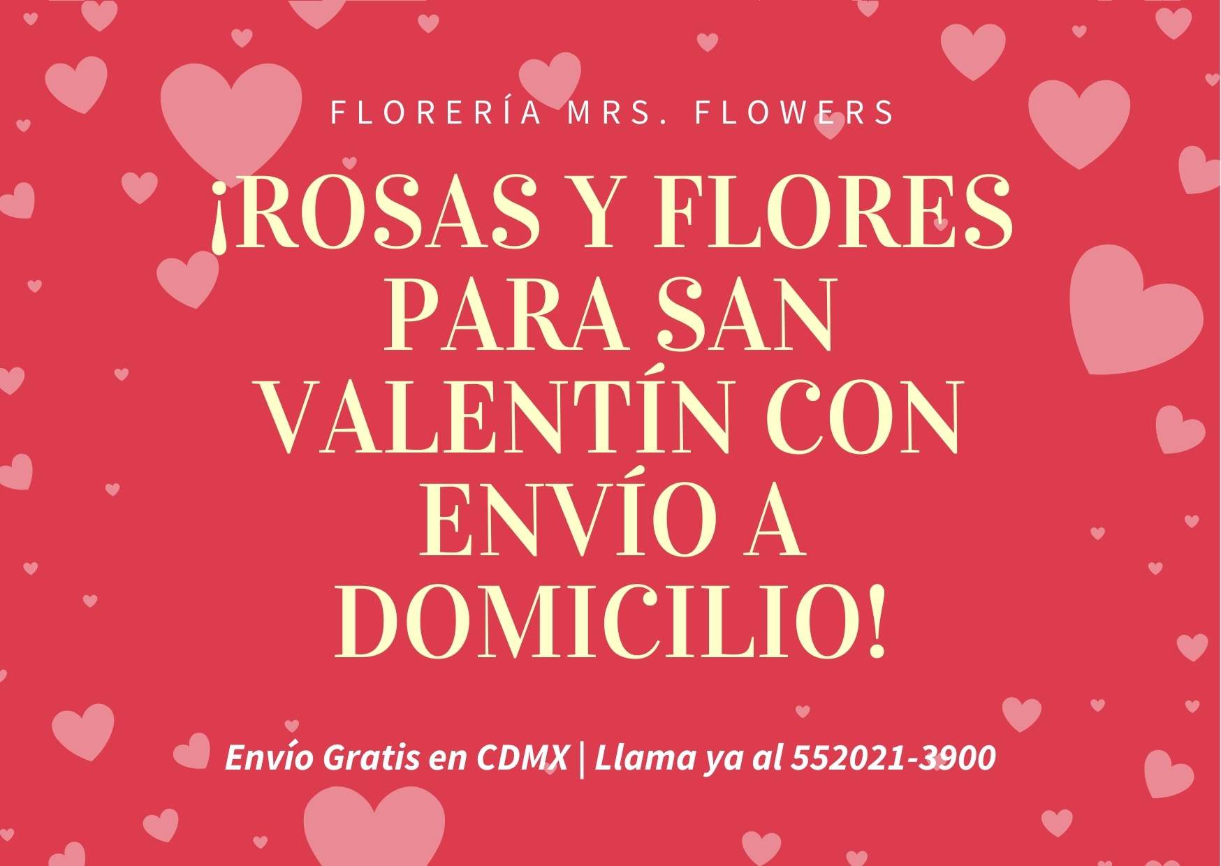 Rosas y flores para San Valentín con envío a domicilio