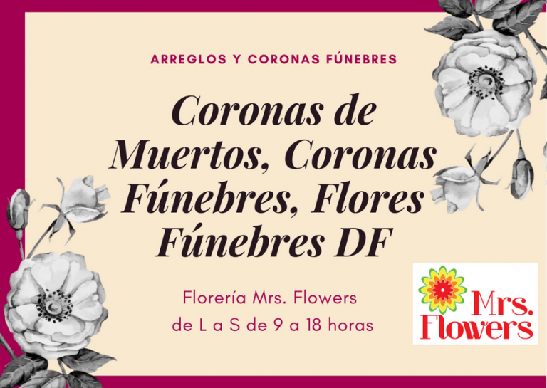 Coronas de Muertos, Coronas Fúnebres, Flores Fúnebres DF (2)