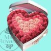 Caja de Rosas Degradado Caja de Rosas Degradado