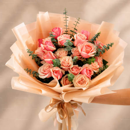 Ramo de 24 Rosas Inglesas
