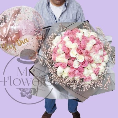 Paquete Ramo 100 Rosas