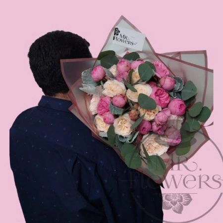 Ramo de 24 Rosas Inglesas