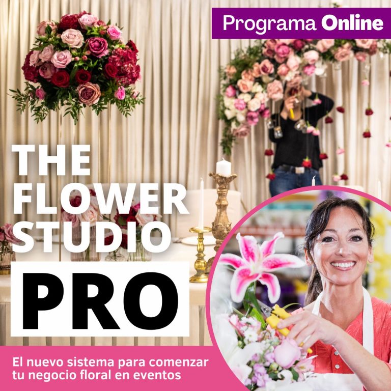 Curso de diseño floral en linea