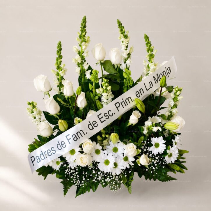 Arreglo Fúnebre Blanco Querétaro Arreglo Fúnebre Blanco Querétaro
