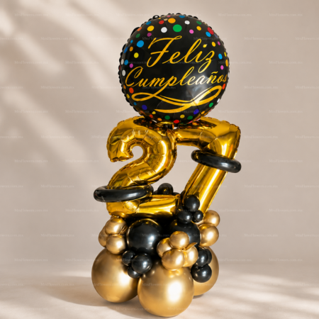 Bouquet de Globos con Numero