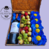 Vino, Flores y Frutas para Papá