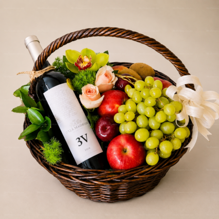 Fruta, Flores y Vino