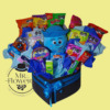 Corazón con Dulces y Peluche Corazón con Dulces y Peluche
