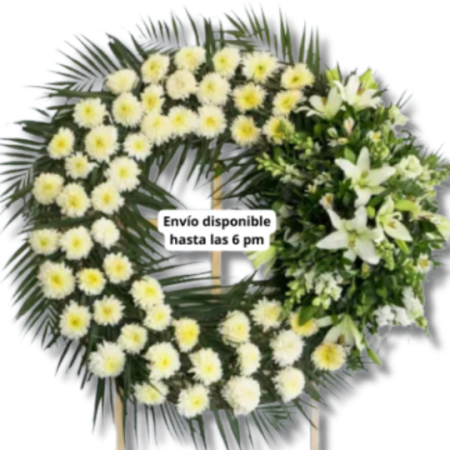 Corona de Flores Chica León