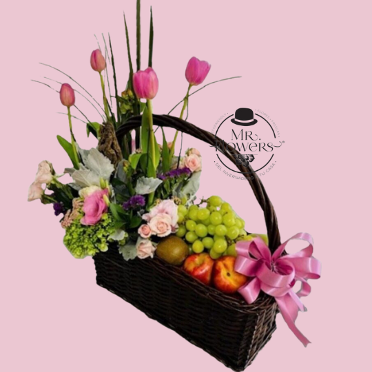 Canasta Frutal Deluxe Mediana Canasta Frutal Deluxe Mediana