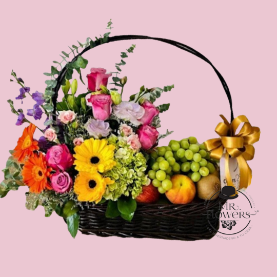 Canasta Frutal Primaveral Grande Canasta Frutal Primaveral Grande