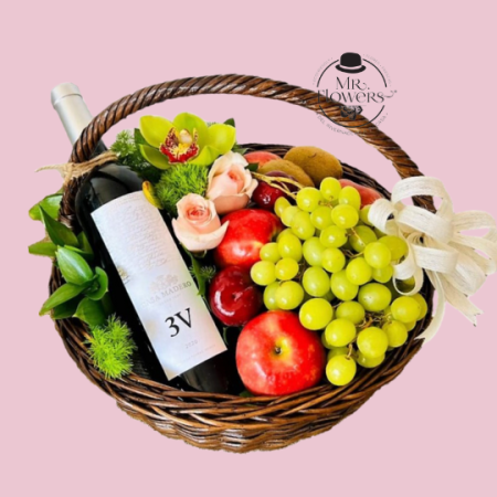 Fruta, Flores y Vino
