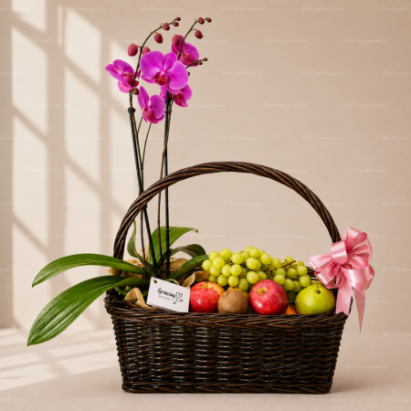 Frutal con Orquidea Mediano