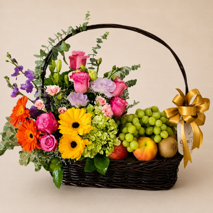 Canasta Frutal Primaveral Grande Canasta Frutal Primaveral Grande