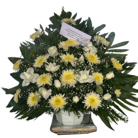 Arreglo Blanco Monterrey