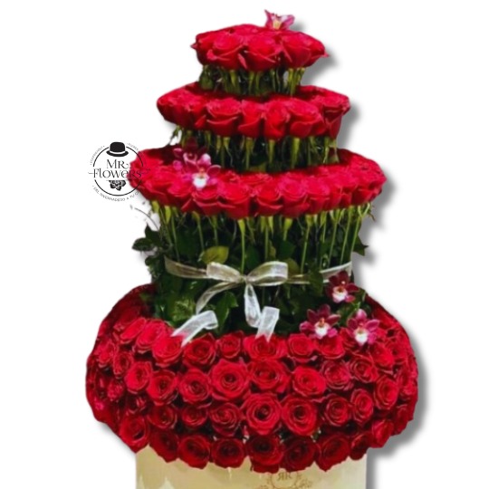 Pastel de Rosas Pastel de Rosas