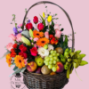 Arreglo Frutal Floral Grande